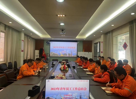 J9集团旭公司召开2023年度青年员工工作总结会